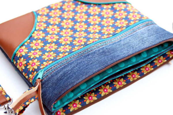 Ebook PDF-Schnittmuster Fünf-Fach-Organizer Taschenutensilo