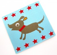Aufnäher / Patch Hund "Klaus" Paulapü