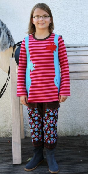 CLEMENTINE, Tunikashirt, Schnittmuster