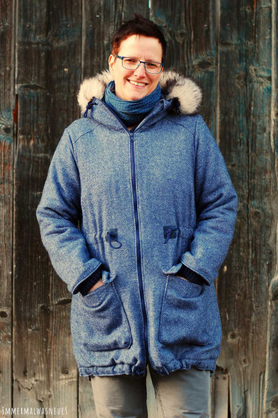Lady Neve, Damenparka, miaLuna Schnittmuster