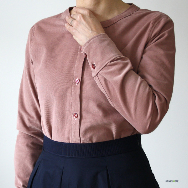 Ebook Schnittmuster Blouse LaWoodie Blusenshirt pedilu