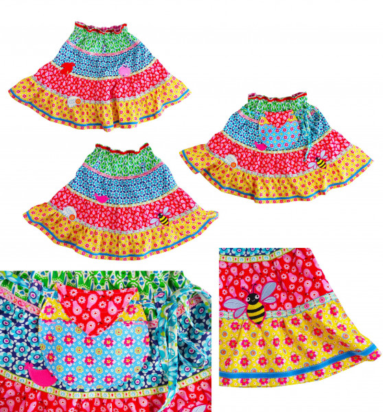 Lisann, Stufenrock, Schnittmuster