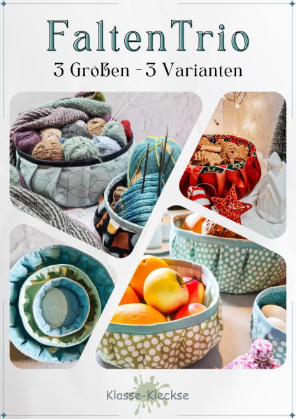 FaltenTrio, schnell genähte Ordungshelfer, Ebook