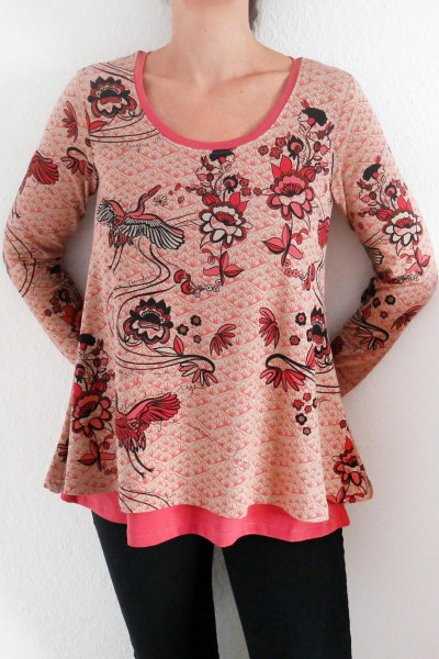 Lady Fleur, Damenshirt, miaLuna Schnittmuster