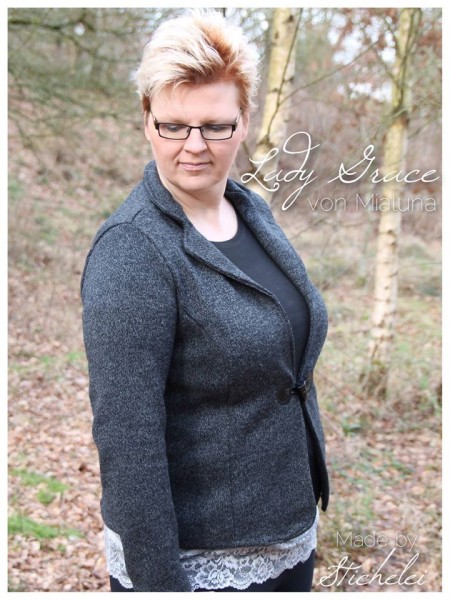 Lady Grace, Sweatblazer, Schnittmuster