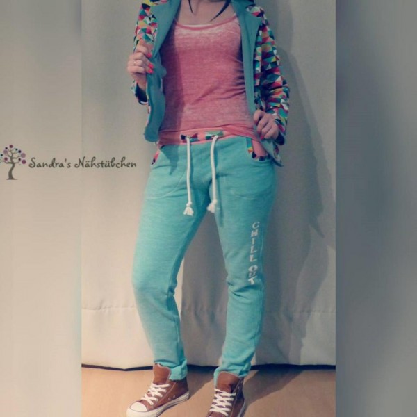 Lady Haven, Damen-Sweathose, Schnittmuster