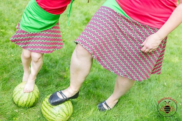 Lady Kenya, Damen-Jerseyrock, Schnittmuster