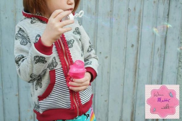 Sky, Sweatjacke für Kids, Schnittmuster-AKTION