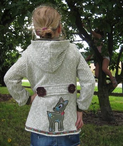 QUERIDA, Strickmantel, Schnittmuster