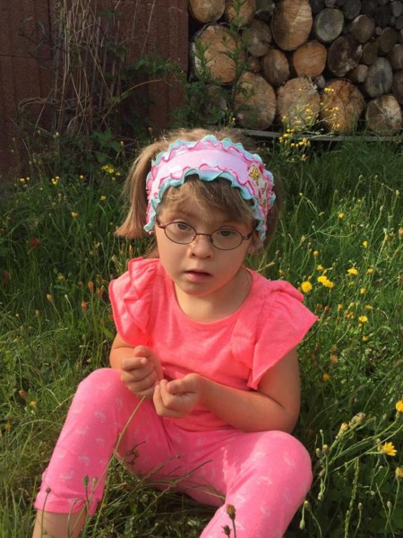 Mia's Tulleband, Stirnband für Kinder mit Downsyndrom, Schnittmuster