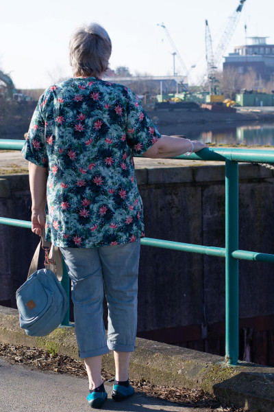 Blusenshirt, Schnittmuster-Konzept