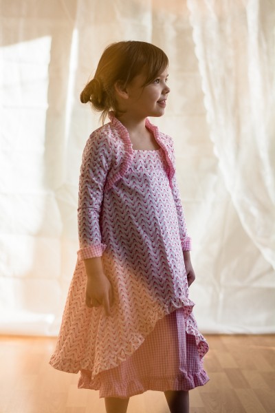 Festkleid mit Unterrock nähen