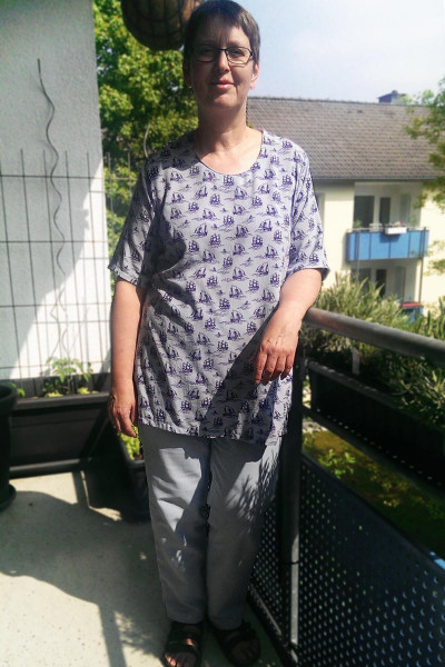 Komfort-Hose, Schnittmuster-Konzept