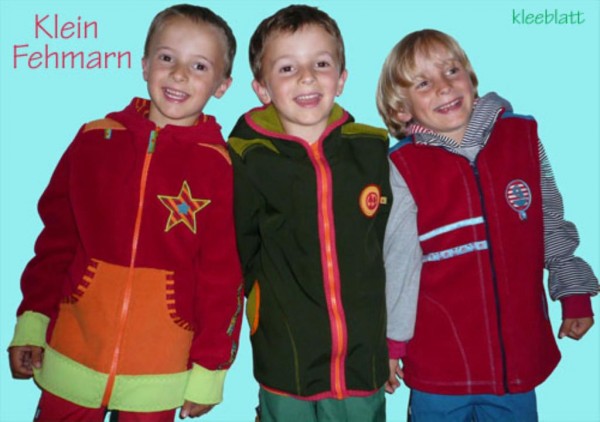 kleinFEHMARN, Kinderjacke, Schnittmuster