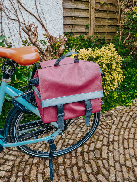 MessengerBag als Fahrradtasche als Ebook von KlasseKleckse und farbenmix