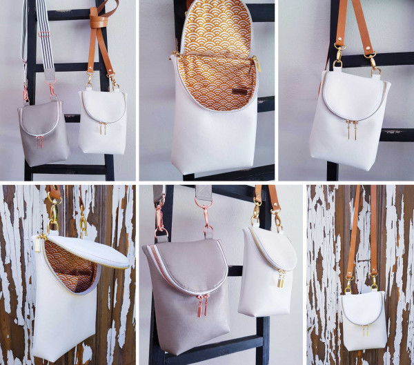 PDF Schnittmuster Umhängetasche Crossbodybag Lise von Puschenhexe