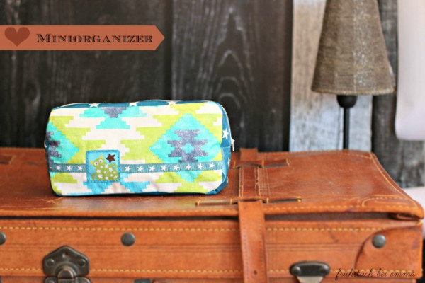 Ebook Schnittmuster Miniorganizer Kleine Tasche für viele Zwecke