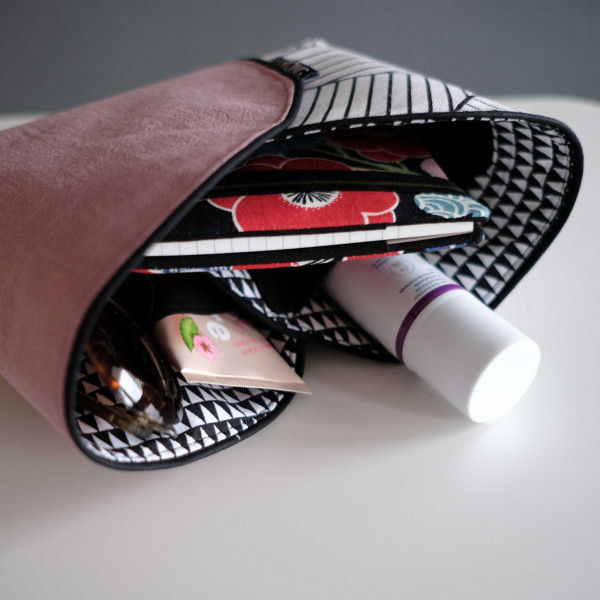 Taschenorganizer mit Innenunterteilungen selber nähen