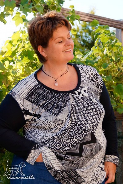 Big Size Damenshirt Nähanleitung von miaLuna