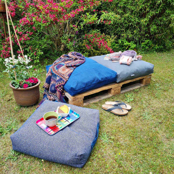 Palettenkissen nähen - Bodenkissen und Loungepolster Ebook Nähanleitung inkl. Schnittmuster