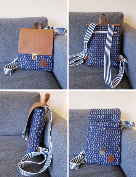 Rucksack Otto, PDF-Schnittmuster mit Nähanleitung