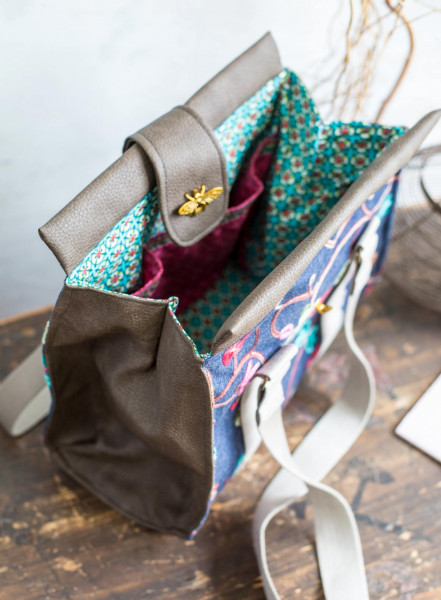 Digital-Schnittmuster Doktortasche Handtasche im modernen Retrostil