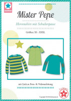 Mister Pepe, Herrenshirt mit Schulterpasse, AKTION