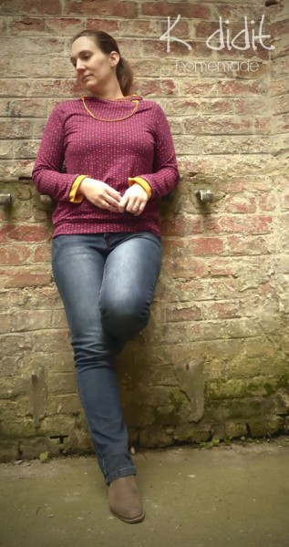 Lady Serena, Damen-Hoodie, Schnittmuster