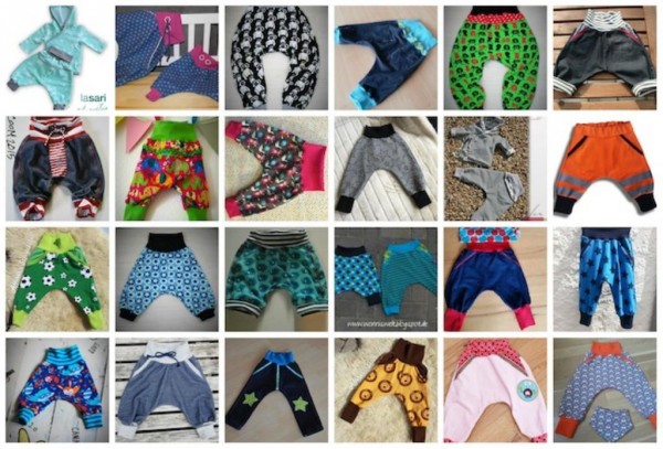 Checkerhose, Gr. 44 - 104, Schnittmuster