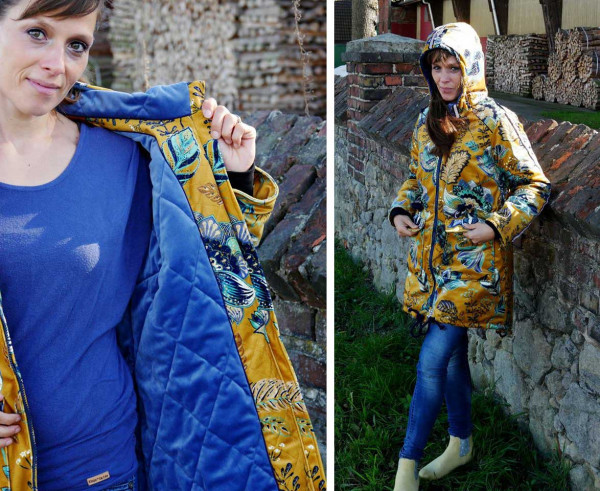 Lady Neve, Damenparka, miaLuna Schnittmuster