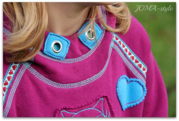 Comet, Hoodie Schnittmuster, MiaLuna