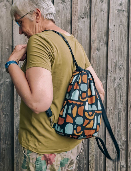 TurnAround, Rucksackbeutel zum Wenden in 2 Größen, EBook