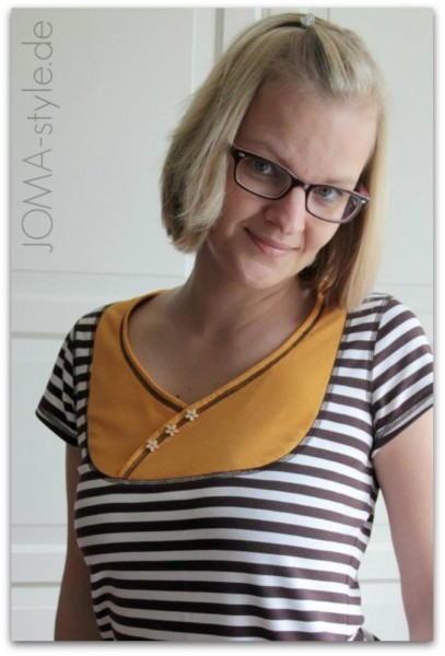 Lady Carolyn, Damenshirt mit Einsatz, Schnittmuster