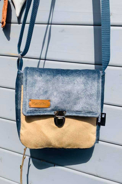 Crossbody Bag "Käthe", Kleine Umhängetasche, Ebook PDF-Schnittmuster