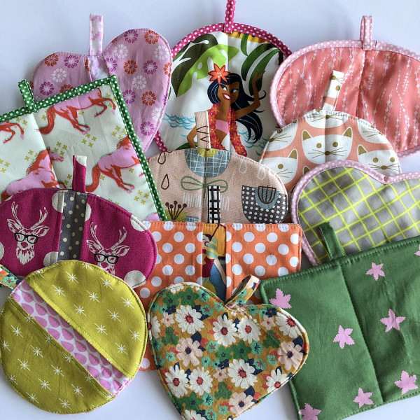 Topflappen in verschiedenen Varianten, Ebook