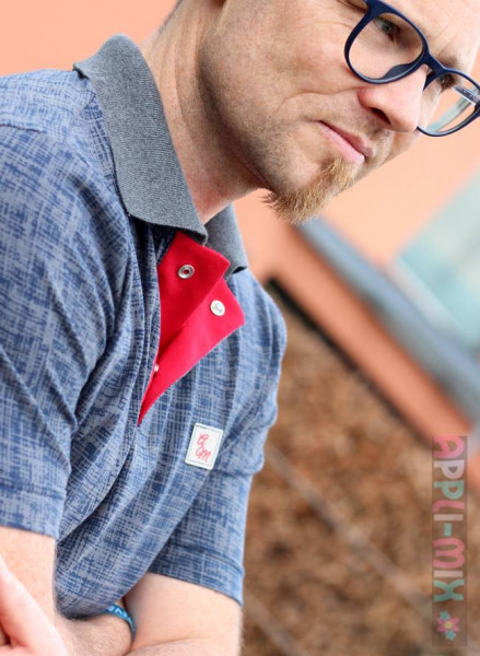 Poloshirt für Männer nähen - Schnittmuster und Nähanleitung