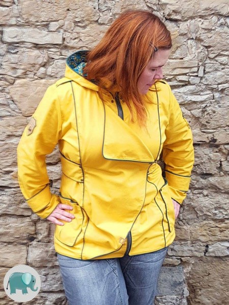 Carla, Allwetter-Jacke für Damen, Schnittmuster