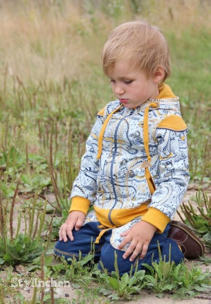 Sky, Sweatjacke für Kids, Schnittmuster-AKTION
