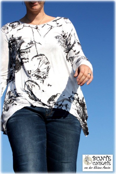 Lady Indira, Zipfelshirt, Schnittmuster