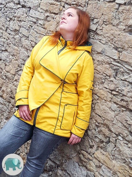 Carla, Allwetter-Jacke für Damen, Schnittmuster