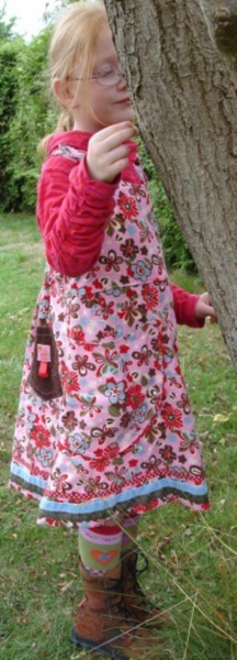 GESKE, Kinder-Trägerkleid, Schnittmuster