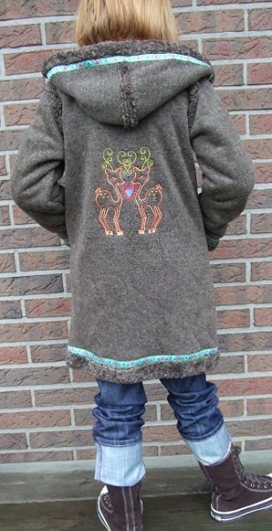 QUERIDA, Strickmantel, Schnittmuster