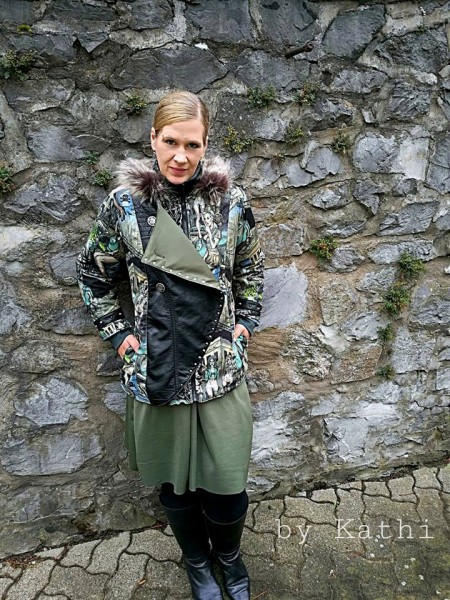 Carla, Allwetter-Jacke für Damen, Schnittmuster