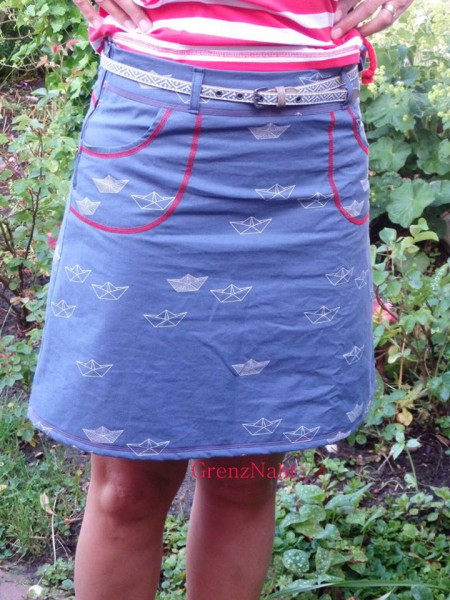 Lady SHAY, mialuna, Damenrock, Schnittmuster