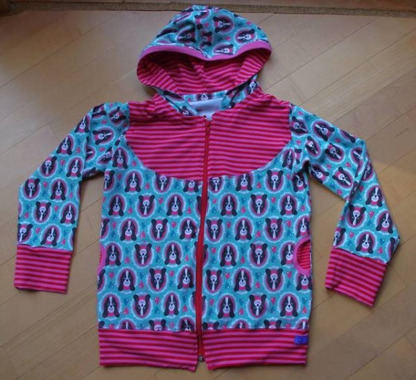 Bella, Mädchen-Sweatjacke, Schnittmuster