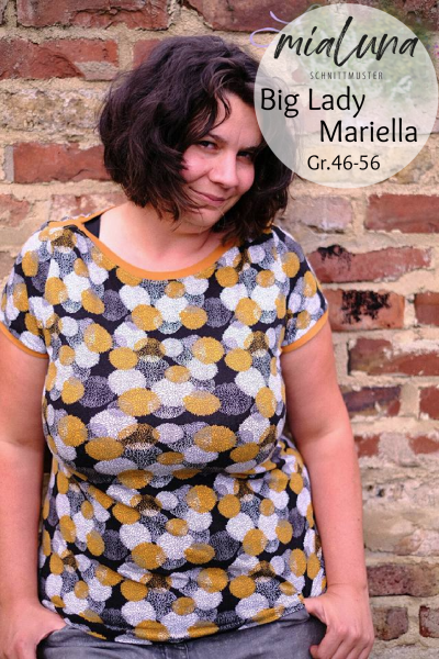 Big Lady Mariella, Basic-Shirt, Schnittmuster