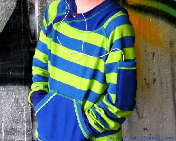 GONZALO, Hoodie, Schnittmuster