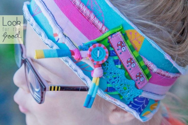 Mia's Tulleband, Stirnband für Kinder mit Downsyndrom, Schnittmuster