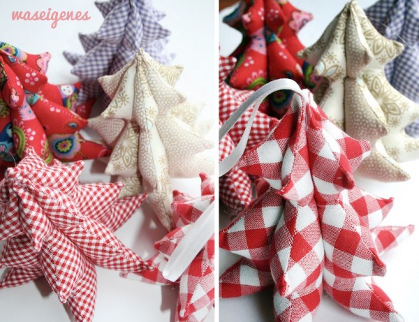 "Was Eigenes" Weihnachtsbäumchen aus Stoff