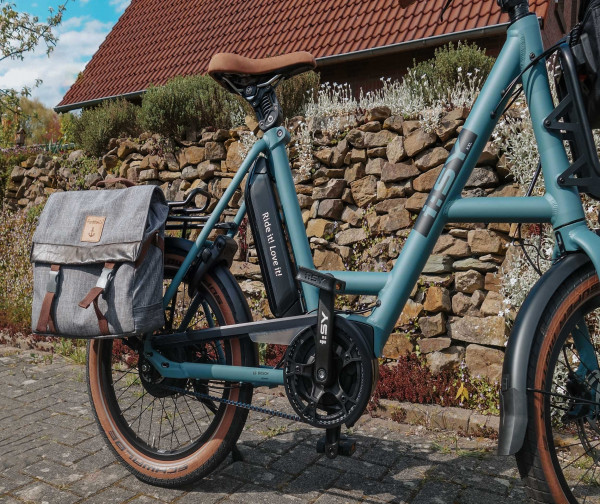 Satteltasche und MessengerBag als Fahrradtasche, Ebook von KlasseKleckse und farbenmix